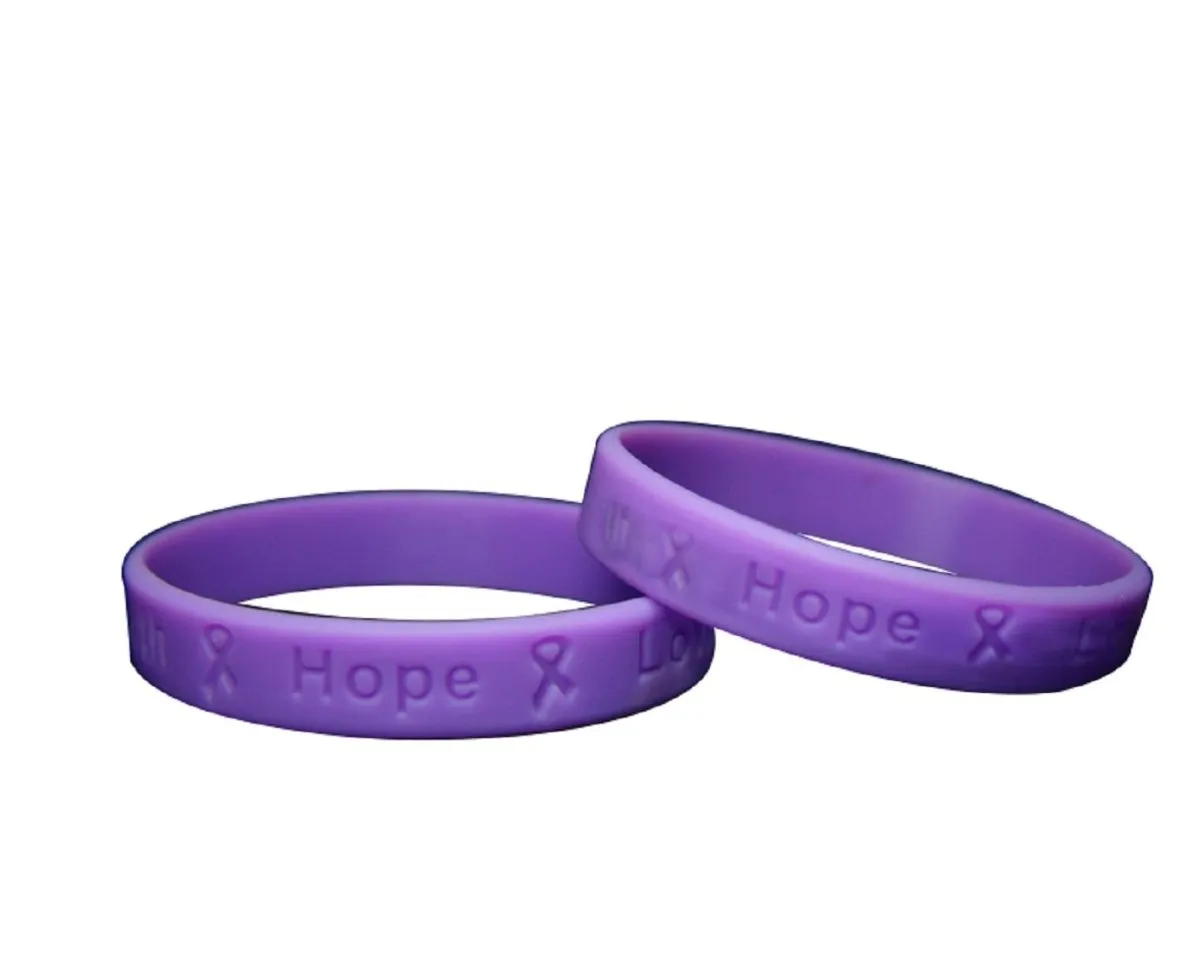 Adult Domestic Violence Silicone Bracelet Wristbands