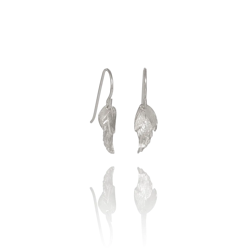 Aurum Swan Earrings Silver (Swan 113)