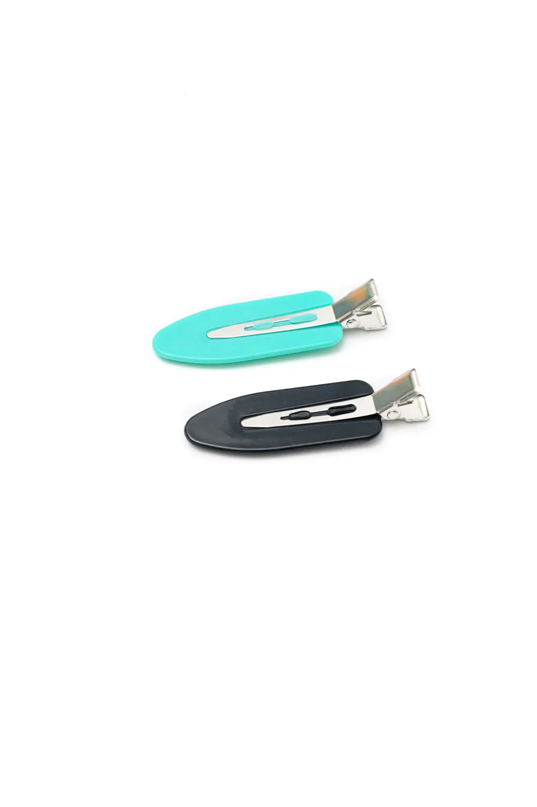 CALA Hair Setting Clips - Set of 8 Teal and Black Clips in Teal Package
