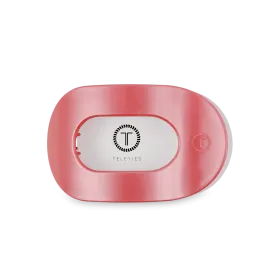 Calming Coral Medium Flat Round Teleties Clip
