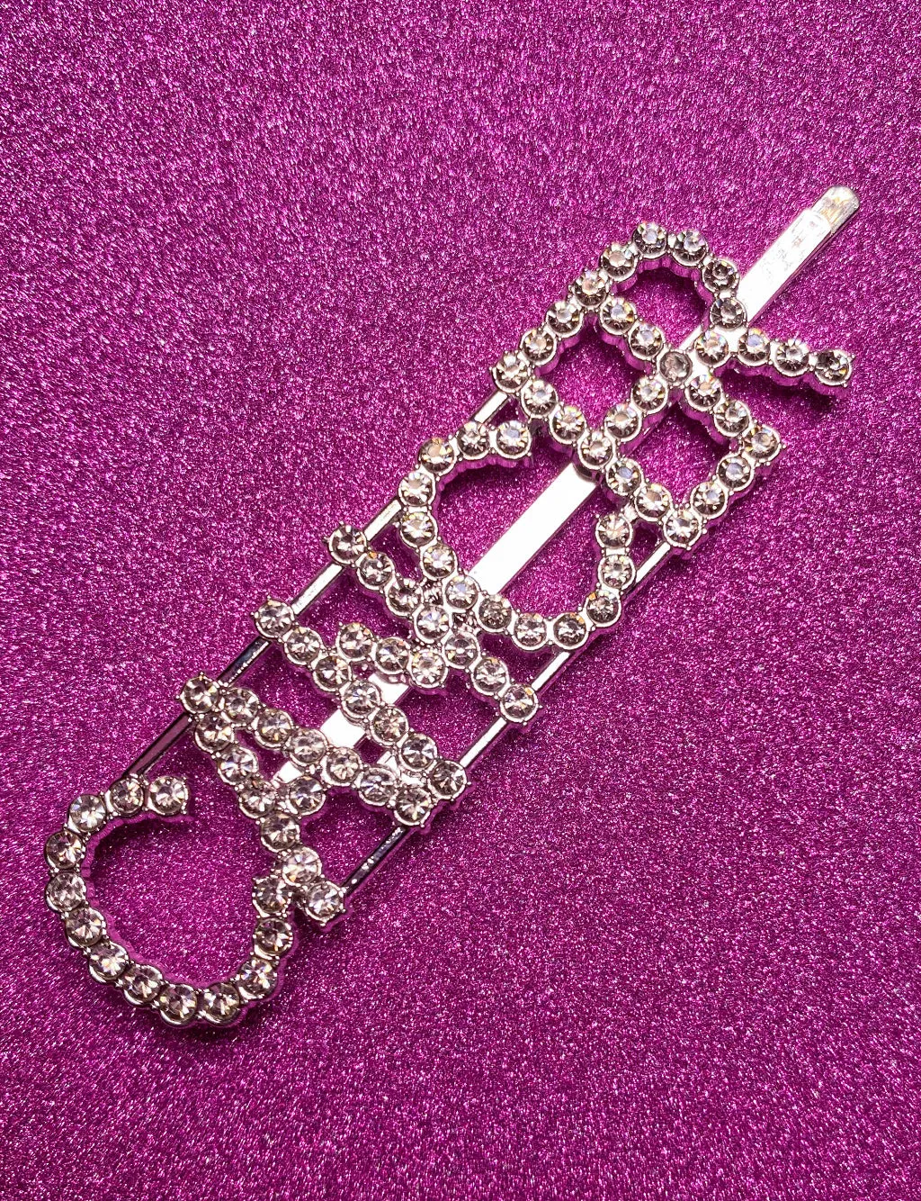 CANCER DIAMONTE HAIR CLIP