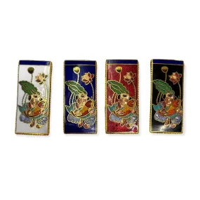 Cloisonné Money Clips - Buddha