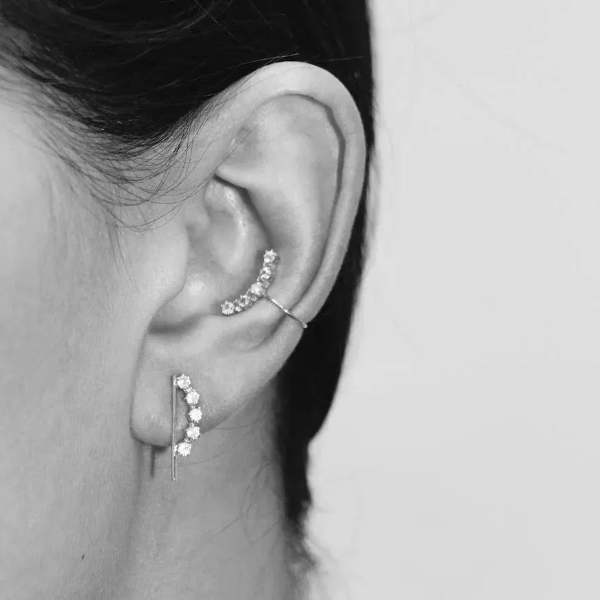 Curved Magic Cuff Earring