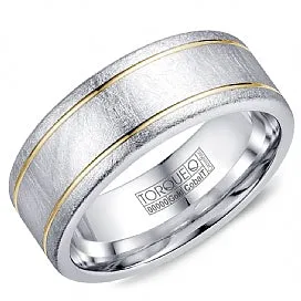 Diamond Brush Cobalt & 10K Gold Band