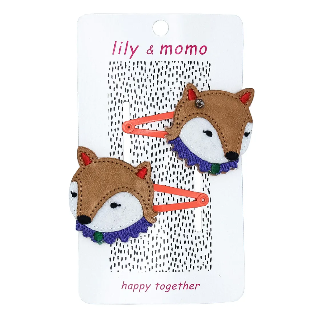 Fox Friends Forever Hair Clips by Lily   Momo