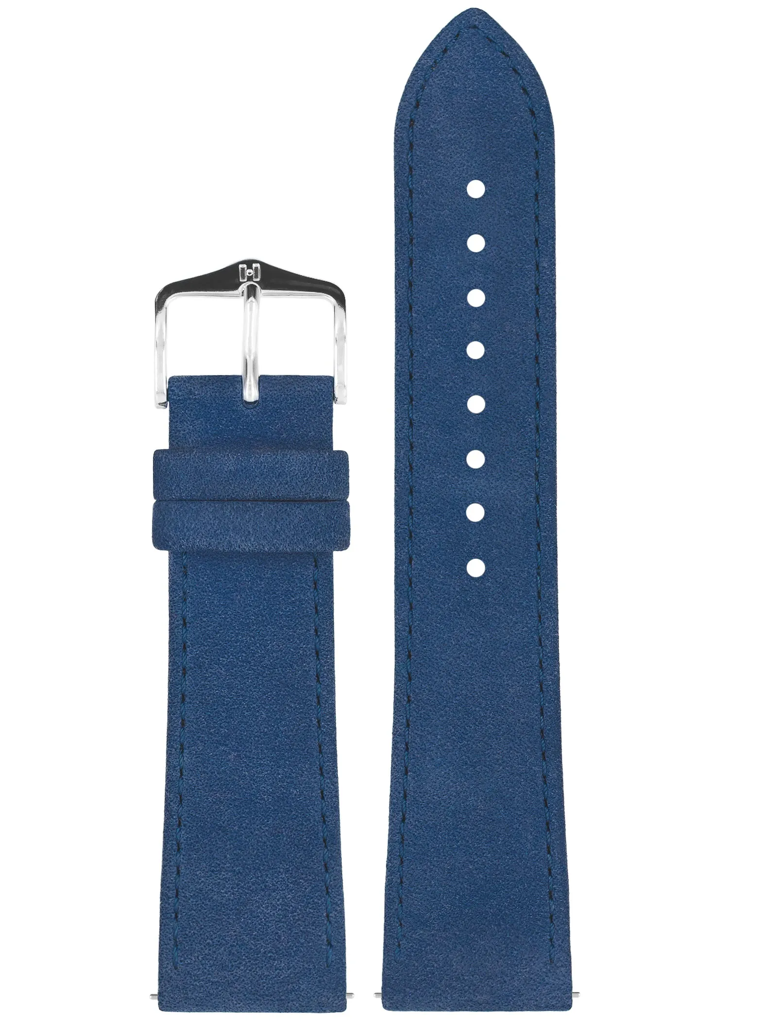 HIRSCH OSIRIS Calfskin Watch Bracelet with Nubuck Texture  034 33
