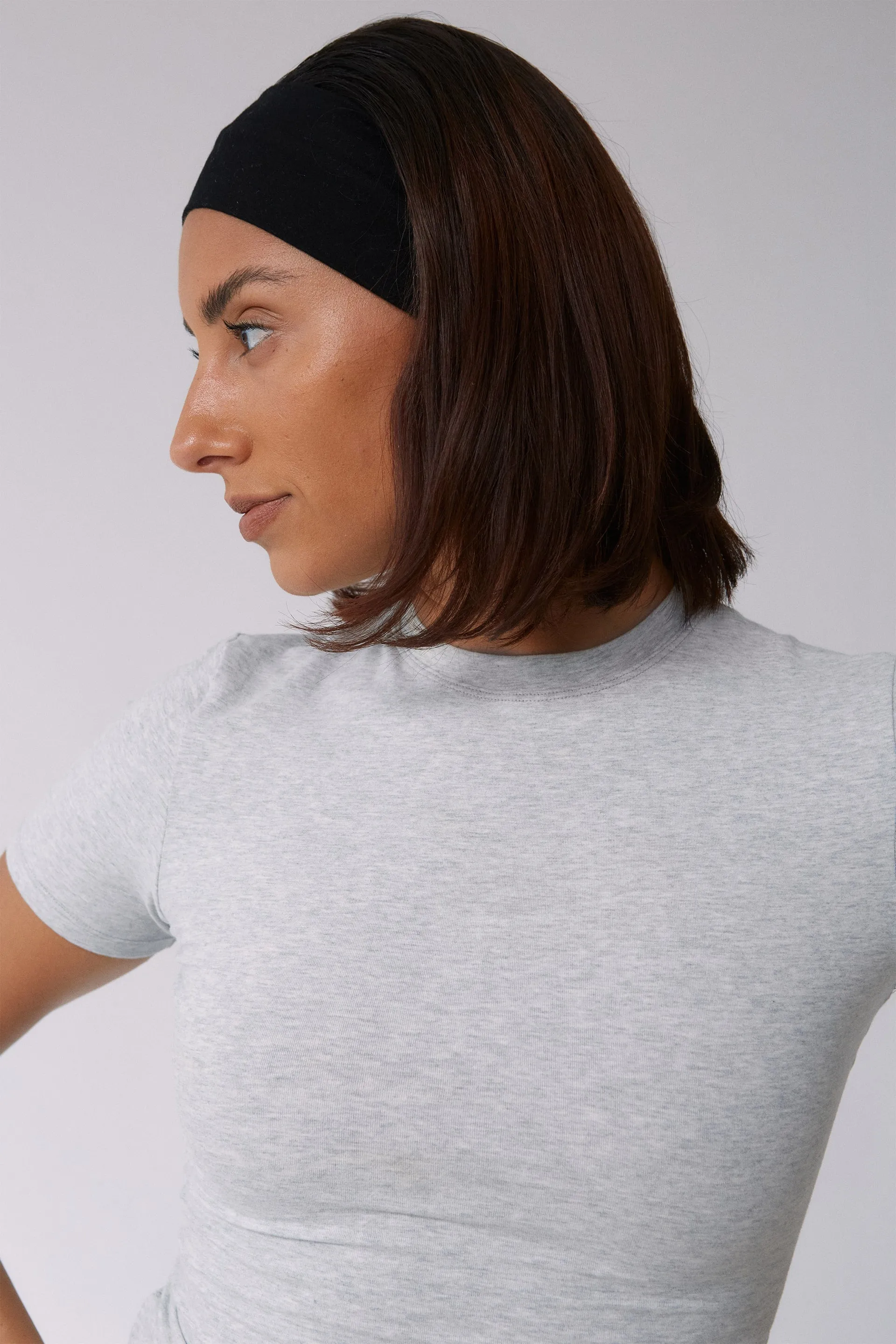 Jersey Headband - Black