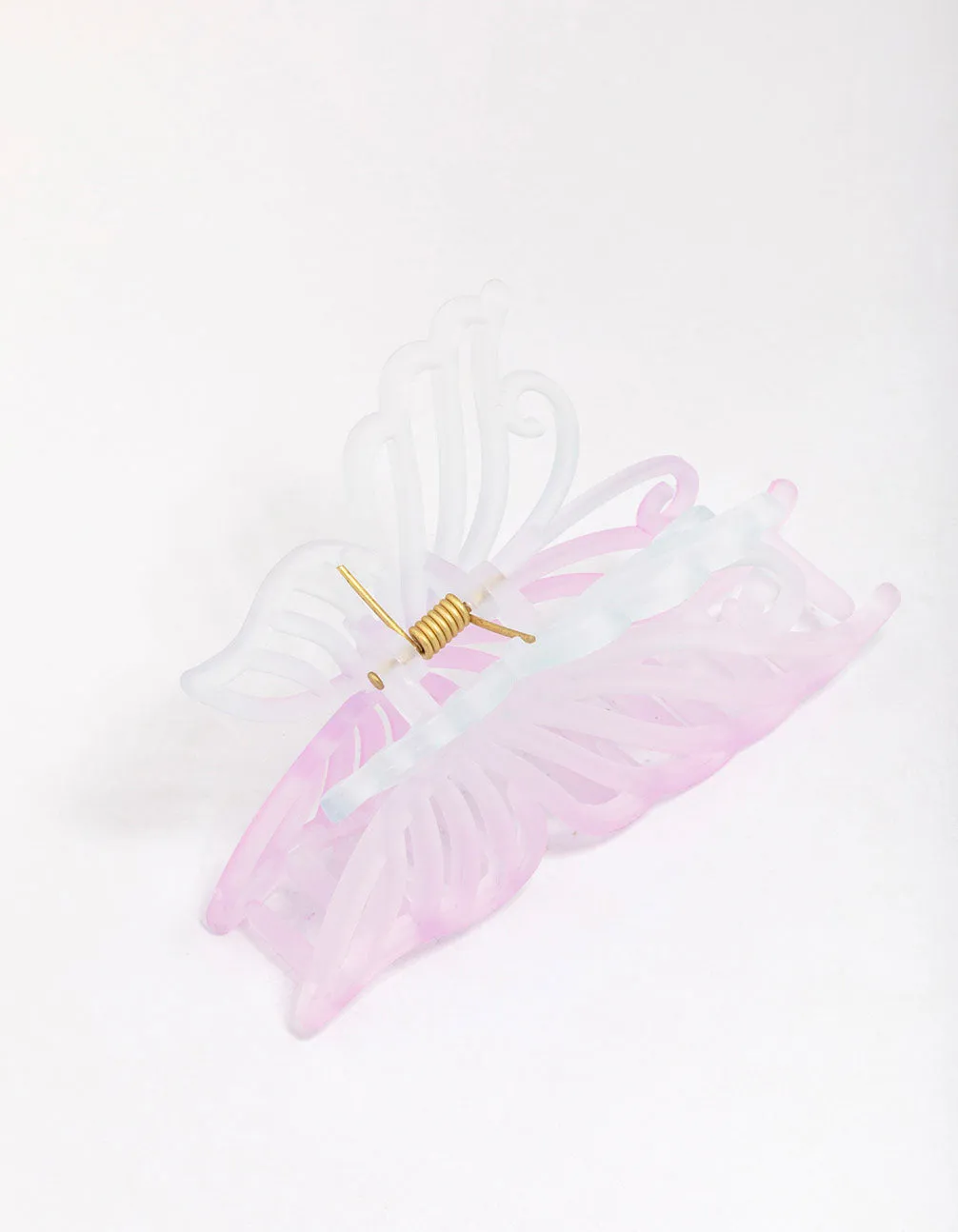Lilac Ombre Butterfly Hair Claw Clip