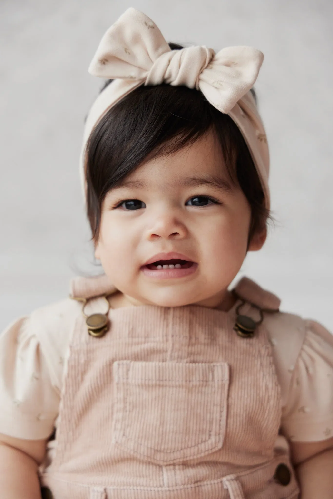 Organic Cotton Headband - Elenore Pink Tint