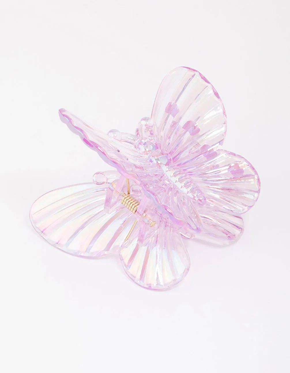 Purple Irregular Butterfly Hair Claw Clip