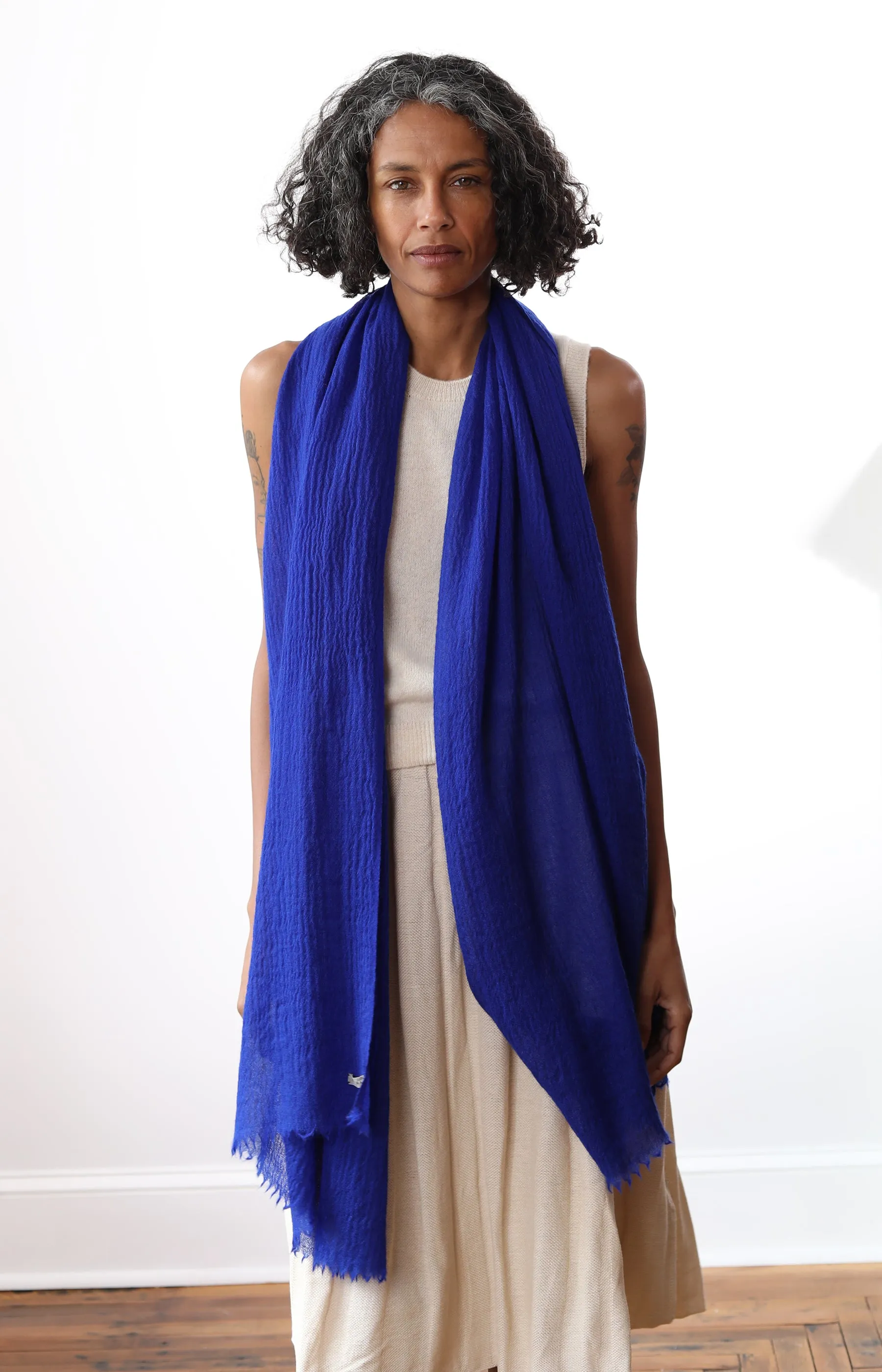 Royal Blue Prince Light Scarf
