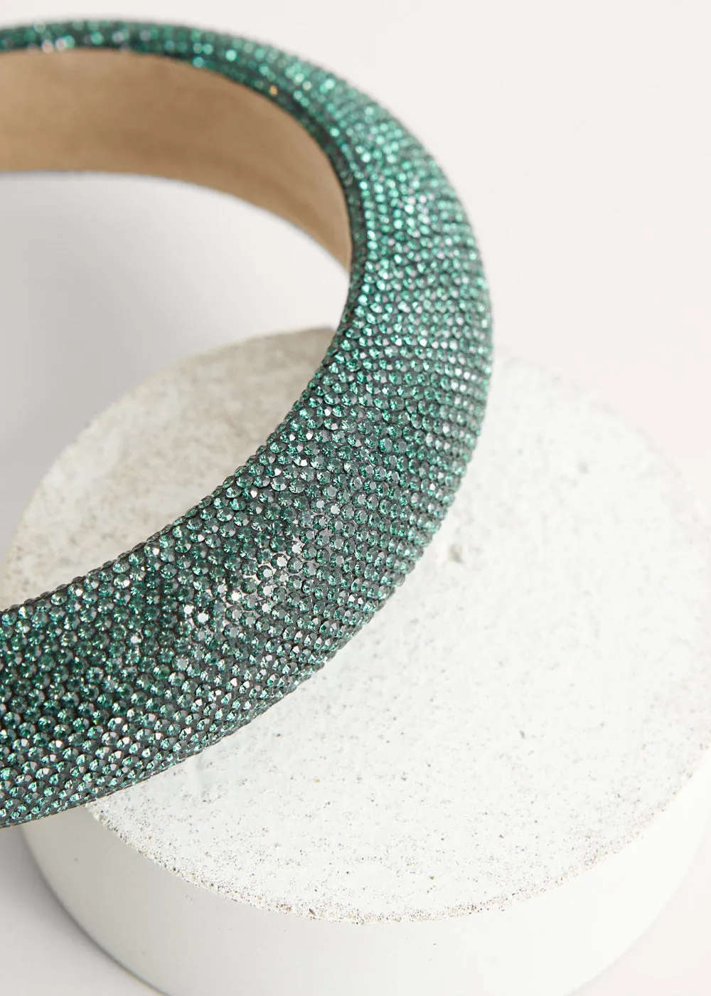 SALLY SEQUIN HEADBAND - GREEN