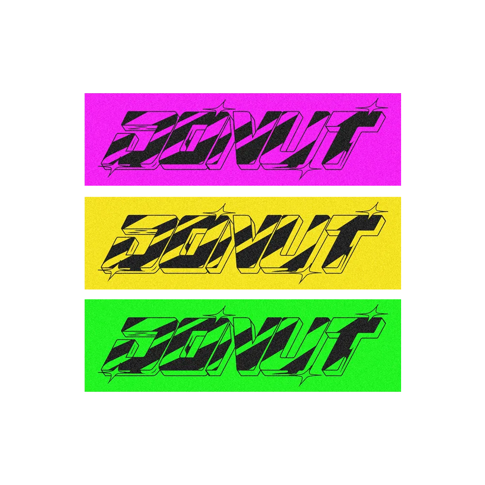 Shimmer Logo Sticker Pack