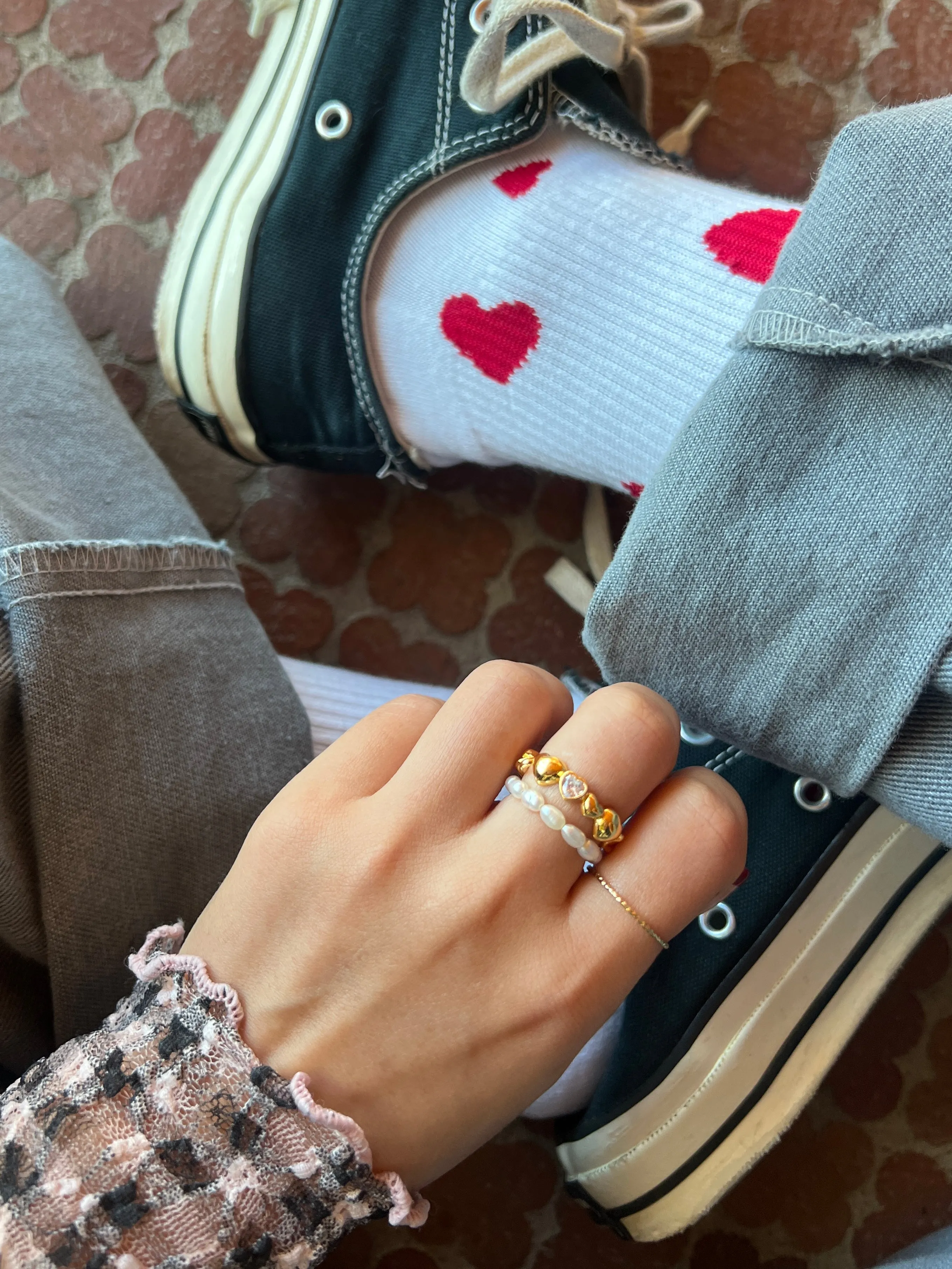 Silky Pearl Ring