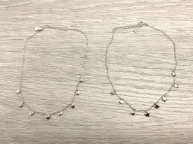 STERLING SILVER ANKLETTES