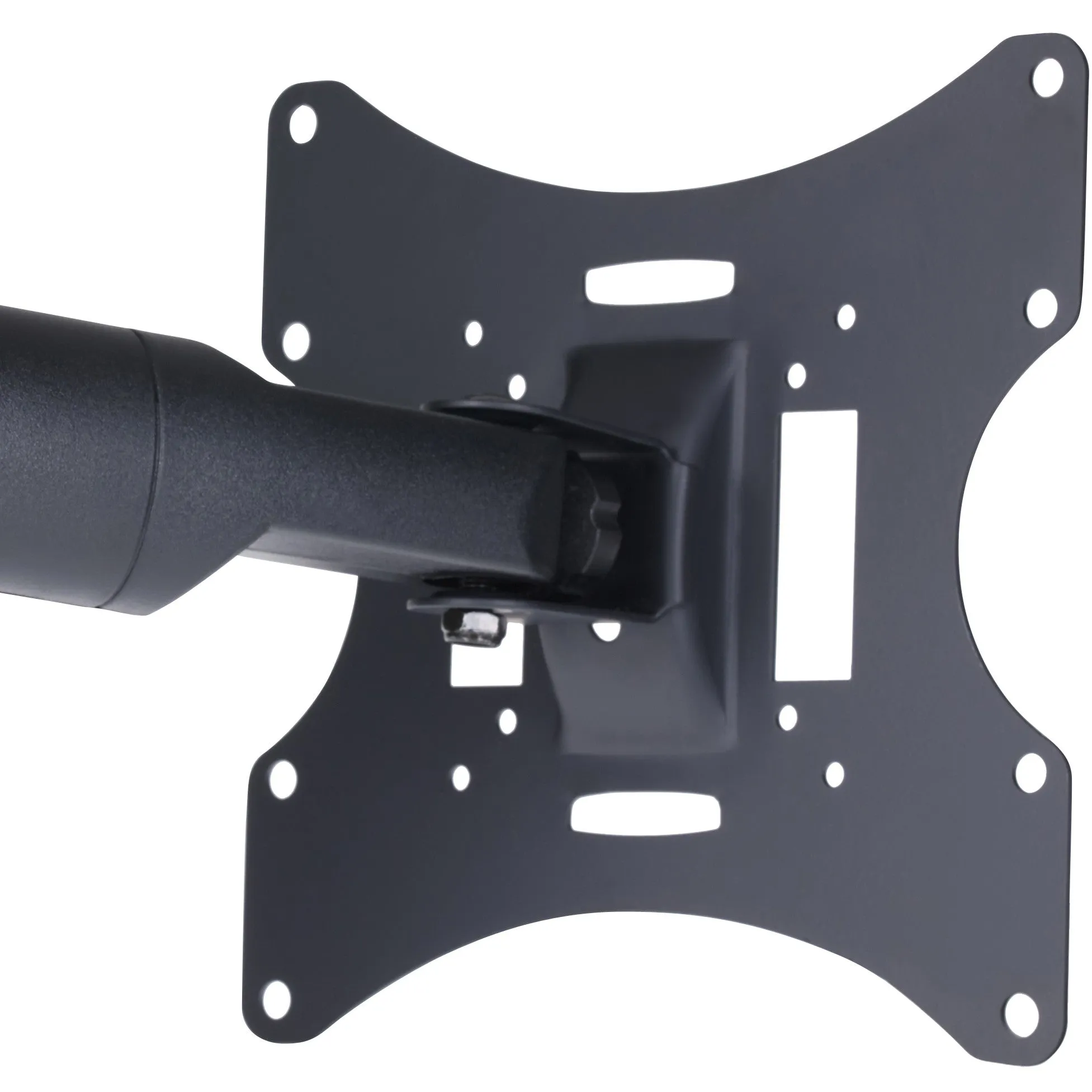 Swing Arm TV Wall Bracket 23" 24" 28"32" 37" 40" 42" 43" Tilt 20° VESA Max 200x200 Dual Pivot Black