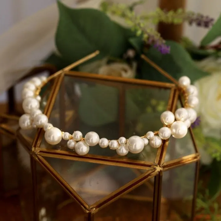 T178. pearl headband