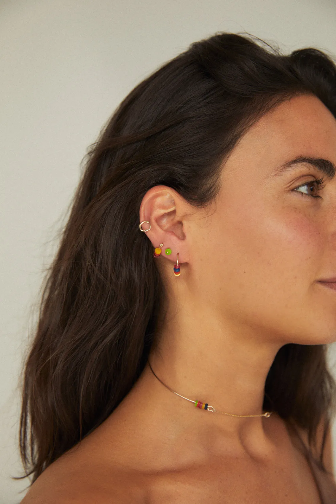 The Resin Stud | Solid Gold