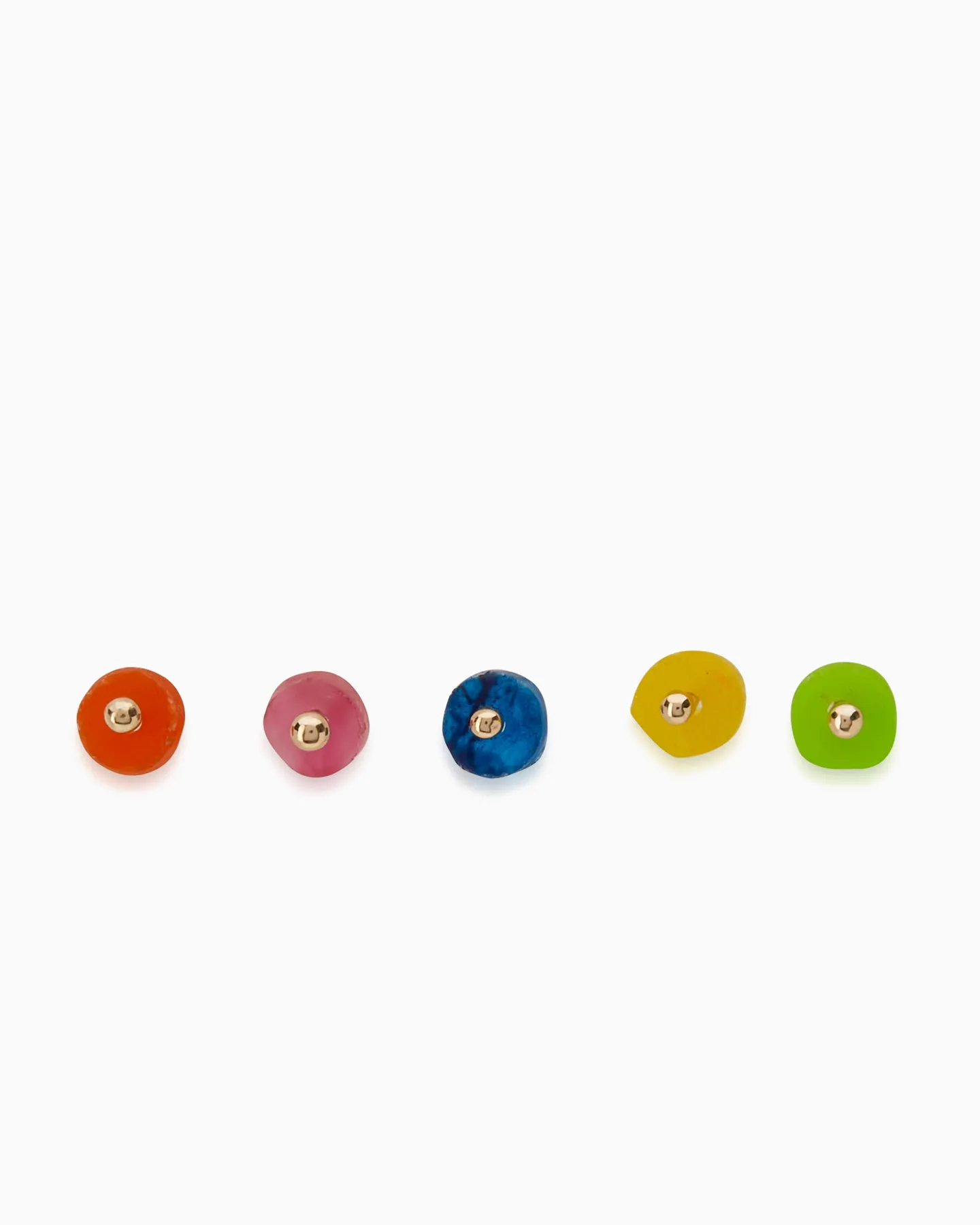 The Resin Stud | Solid Gold
