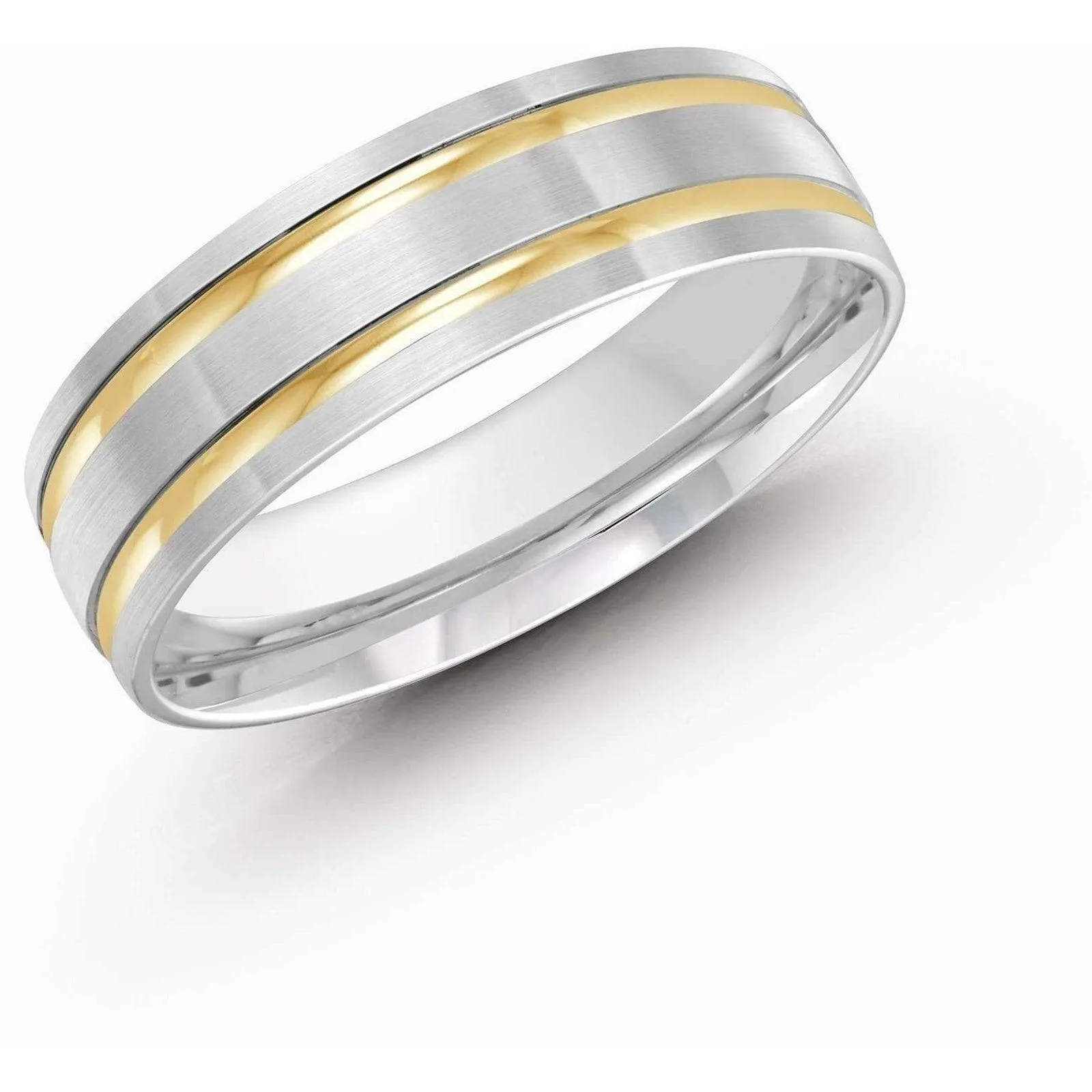 Two-Tone Wedding Band