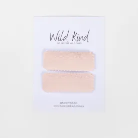 Wild Kind Agnes Hair Clips - Pink