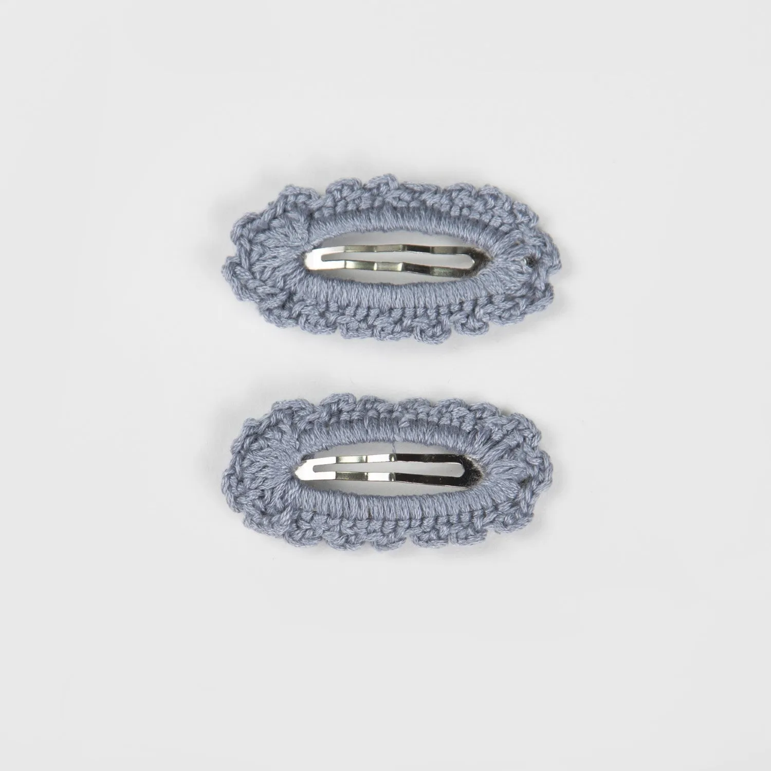 Wild Kind Harriet Hair Clips - Dusty Blue