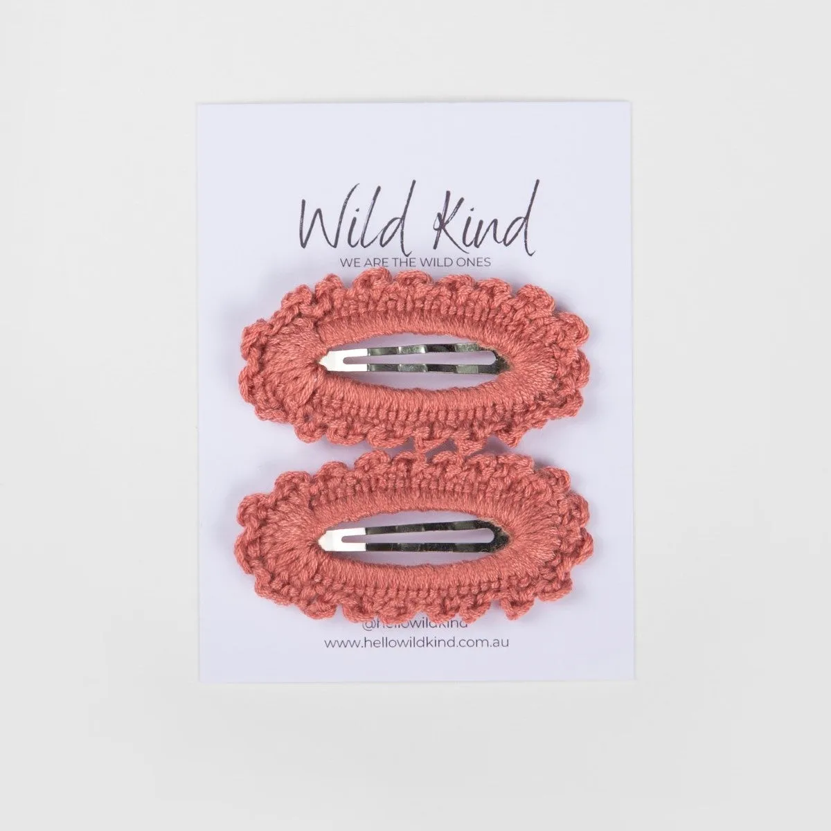 Wild Kind Harriet Hair Clips - Watermelon