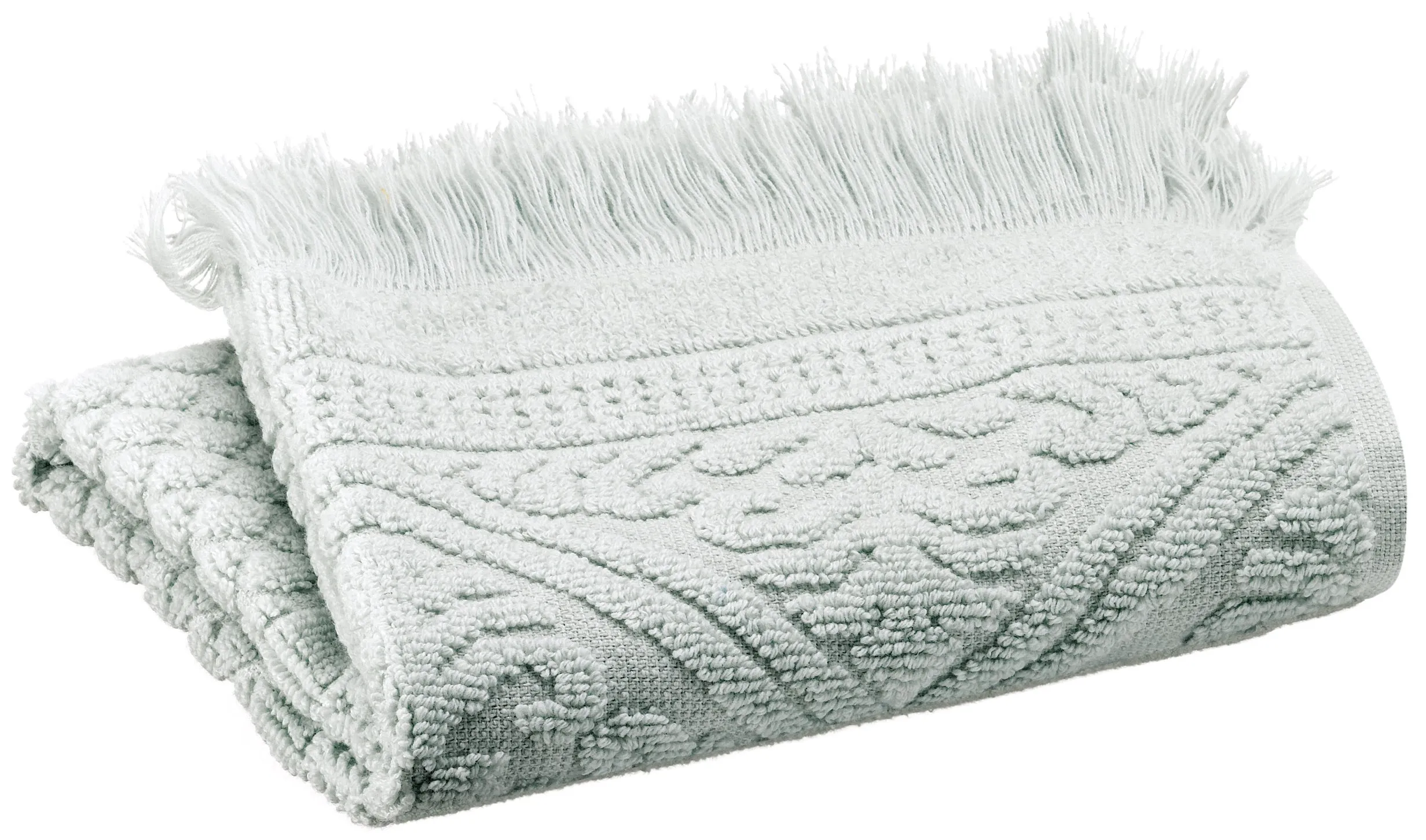 'Zoe' Fringed Guest Towel Collection
